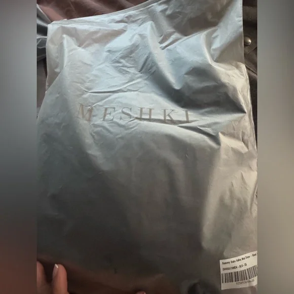 Meshki Black Sleeveless Halter Gown - Wedding Guest / Bridesmaid - Picture 6 of 7